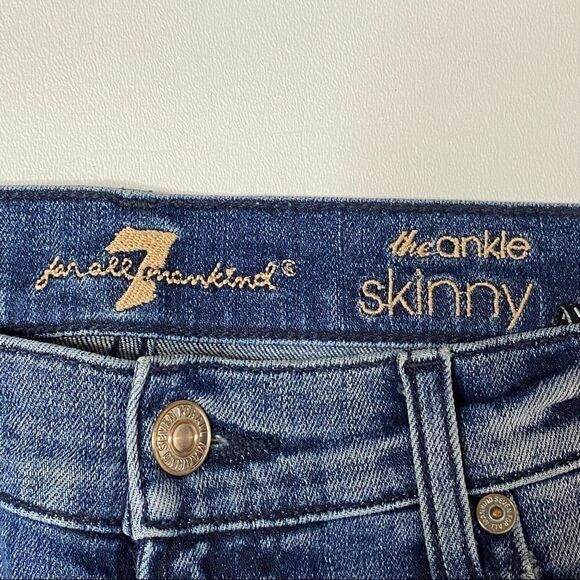 7 for All Mankind | the Ankle Skinny Jean - Picture 3 of 6